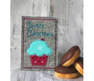 ITH Postkarte - Sweet Greetings Cupcake